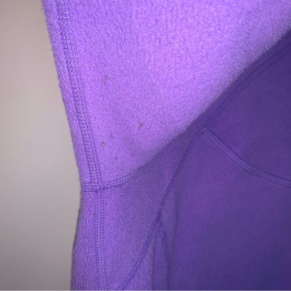 Lululemon Fleece Pullover Hoodie Purple 6 - Picture 8 of 9
